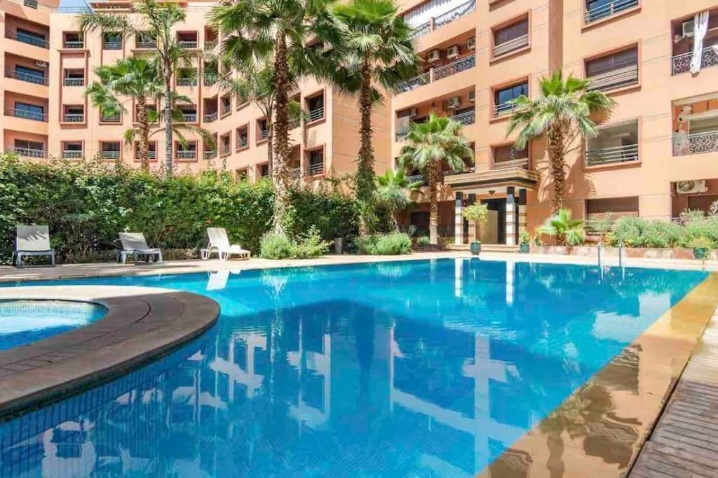 Appartement Marrakech Hivernage N54 Residence Caprice Palace Marrakesh Exterior foto