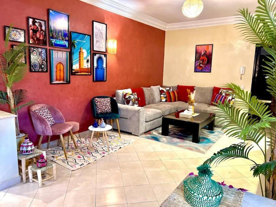 Appartement Marrakech Hivernage N54 Residence Caprice Palace Marrakesh Exterior foto
