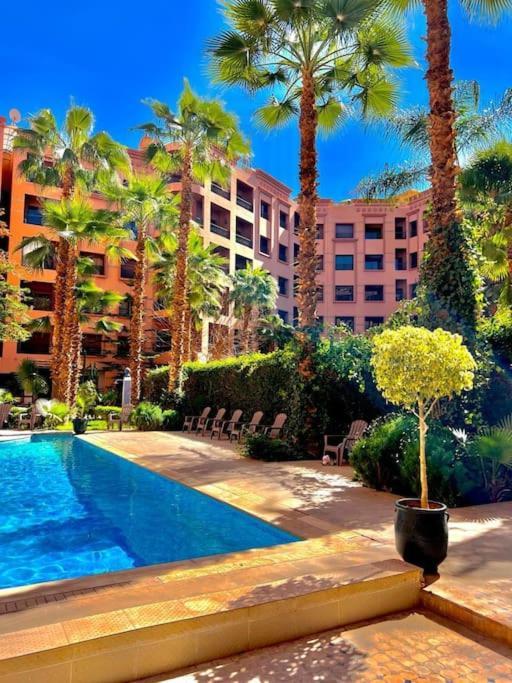 Appartement Marrakech Hivernage N54 Residence Caprice Palace Marrakesh Exterior foto