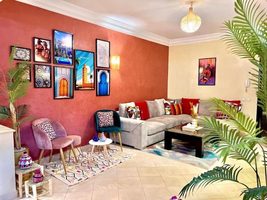 Appartement Marrakech Hivernage N54 Residence Caprice Palace Marrakesh Exterior foto