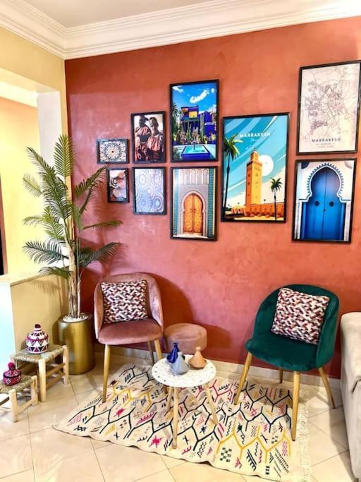 Appartement Marrakech Hivernage N54 Residence Caprice Palace Marrakesh Exterior foto