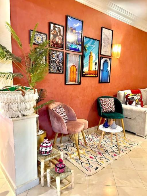 Appartement Marrakech Hivernage N54 Residence Caprice Palace Marrakesh Exterior foto